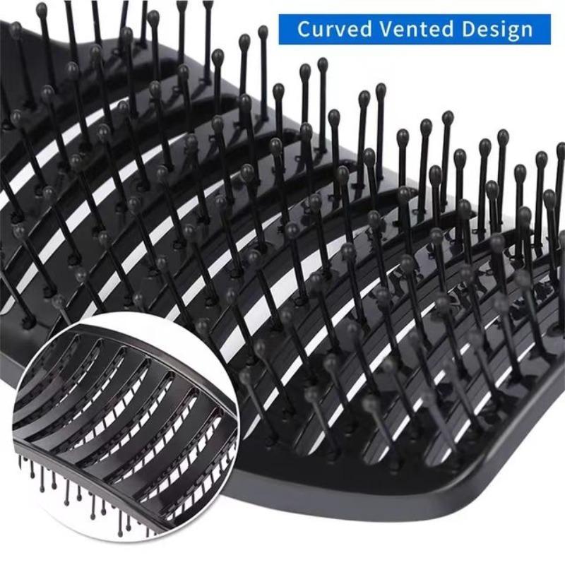 Hair Styling Comb, Hairdressing Comb, Scalp Massage Comb, Curly Hair Detangling & Styling Tool, Heatless Hair Styling Tool for Men & Women